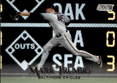 2019 Topps Stadium Club #75 Mark Trumbo Baltimore Orioles Baseball Card - Image 1 of 2