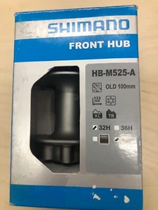Shimano FH-M525-A disc 6-bolt Freehub, 32 hole Silver brand new boxed - Picture 1 of 2