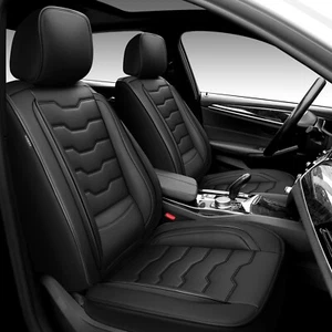 Passend für Civic Autositzbezüge Premium Leder für Honda Civic 2010-2024 2025. Wat... - Bild 1 von 8