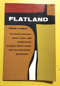 Flatland Edwin A. Abbott Taschenbuch Dover 1952 7. Auflage sehr guter Zustand B19 - Bild 1 von 2