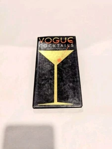Vintage Vogue Cocktails Book Henry McNulty Retro 1980s Studio 54 - Picture 1 of 14