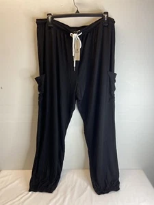QIANXIZHAN 2X Women's Pants, High Waist Yoga Boho Harem Trousers with Pockets. - Picture 1 of 7