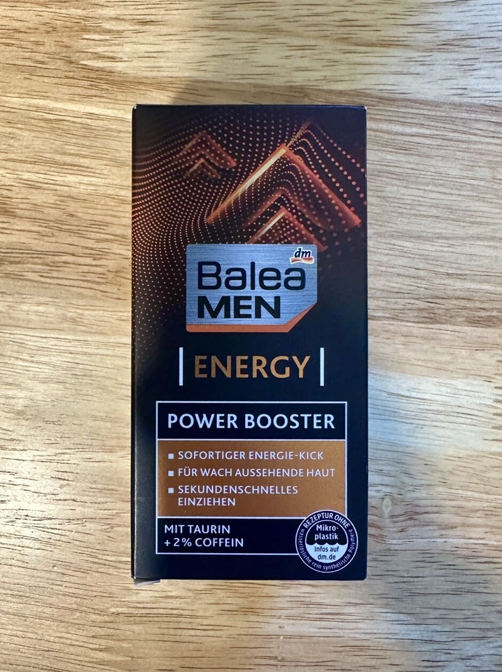 Balea MEN Energy Power Booster Crema Facial Diaria, 50 ml. con cafeína Foto 1 de 1