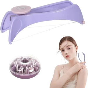 Rasoio per peli viso epilatore viso depilazione su mento, sopracciglia e ges - Foto 1 di 7