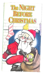 The Night Before Christmas 1993 VHS Tape Vintage - Imagen 1 de 8