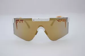 Pit Viper The District 2000 Glasses New in Box White Burgundy Yellow - Picture 1 of 10