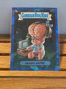 2020 Garbage Pail Kids Sapphire Edition Card 27a Brainy Janie Base Card - Bild 1 von 2