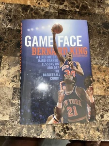 SIGNIERT Bernard King Spiel Gesicht authentisches Hardcover Buch New York Knicks Legende - Bild 1 von 8