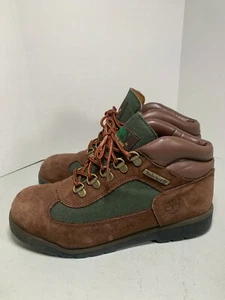 Timberland Field Boots Brown/Green Size 6 Youth, Women's 8 - Picture 1 of 8