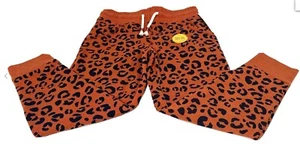Cat & Jack Girls Jogger Sweatpants Animal Print w/ Drawstring - Size XS (4/5) - Picture 1 of 4