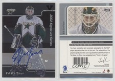 2001-02 ITG Be A Player Signature Series Vault Black Ed Belfour #LEB Auto HOF