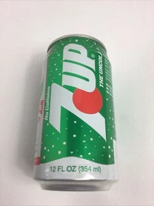 Vintage 7-UP 12 FL OZ 354 ml Can Hawaii New Years 1992 HTF Winter Snow, Rings - Bild 1 von 12