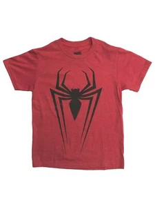 Marvel Boys Red Short Sleeve Spider-Man T-Shirt Spider Man Tee Shirt Small - Picture 1 of 1
