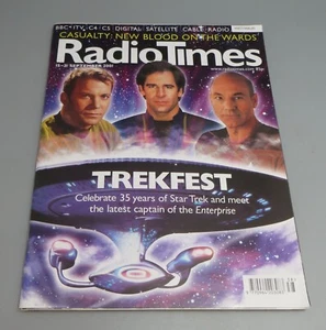 Radio Times 15.-21. September 2001 Star Trek 35 Jahre - West/Wales - Bild 1 von 14