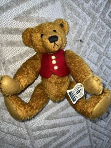 Sweet Jointed Knickerbocker Antique Replica Mohair Teddy Bear Dawson - Picture 1 of 8