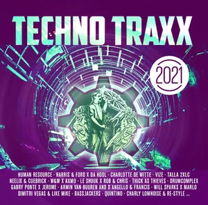 CD Techno Traxx 2021 von Various Artists 2CDs - Picture 1 of 1