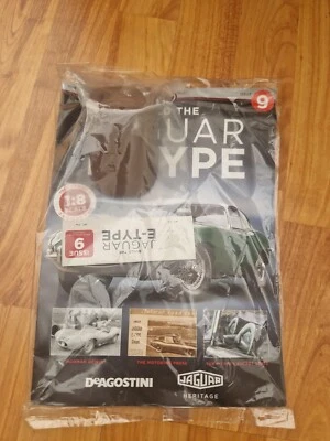 1/8 DEAGOSTINI BUILD YOUR OWN THE JAGUAR E-TYPE CAR ISSUE 9 INC PART - Image 1 of 2