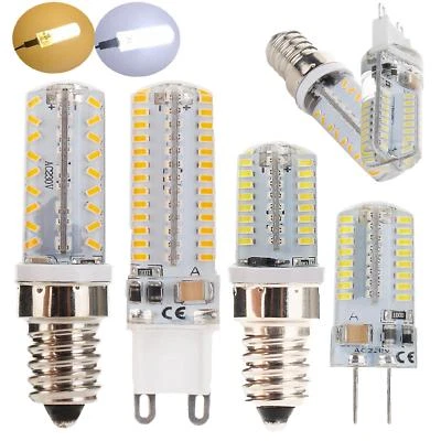 Mini Dimmable LED Corn Bulb Light G9 G4 E14 E12 6W 8W 10W 3014 SMD Lamp AC 220V - Image 1 of 4