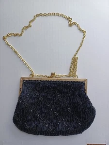 Vintage Purse Handbag beaded/sequin Fine Arts Bag Co - Picture 1 of 7