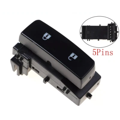 Nuevo interruptor de bloqueo de puerta eléctrico del lado izquierdo del conductor para Chevrolet Silverado 2500 3500 HD Foto 1 de 4