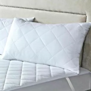 ALMOHADAS DE CAMA FIRMES DE SOPORTE ADICIONAL DE SOPORTE EXTRA ACOLCHADO A RAYAS EGIPCIAS DE HOTEL DE LUJO - Imagen 1 de 7