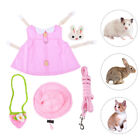 Bunny Accessories Hamster Leash Pet Rabbit Dress Mini Clothing