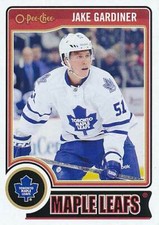 2014-15 O-Pee-Chee #76 JAKE GARDINER - Toronto Maple Leafs