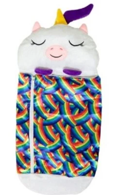 Saco de Dormir, Juego de Dormir, Unicornio y Arco Iris, Saco de Dormir + Unicornio para Muñecas de 18" Foto 1 de 3