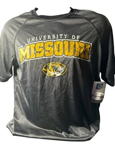 NWT Men's NCAA S/S Tshirt - Sz Medium - Missouri Tigers - by Champion Authentic - Picture 1 of 2