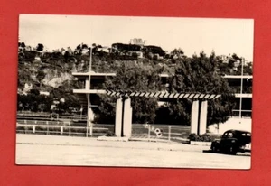 1950s Palais de la Reine ANDAHOLA Tananarive REAL PHOTO postcard old car gate - Bild 1 von 2