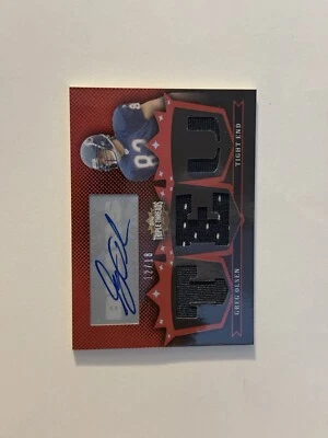 2007 Topps Triple Threads Auto Greg Olsen /18 MINT - Image 1 of 2