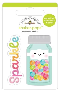 Coctelera Doodlebug - Pegatinas 3D Pop - Tarro de lentejuelas DP7259 - Imagen 1 de 1