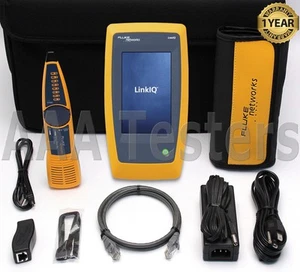 Fluke Networks LIQ-Kit LinkIQ Tester y Intellitone Pro 200 Cable Network Tester - Imagen 1 de 7