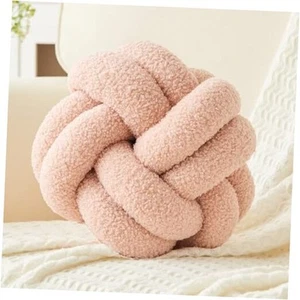 Knot Pillows Ball Decorative Throw Pillows for Couch Bed Sofa Living Room 2 - Picture 1 of 8