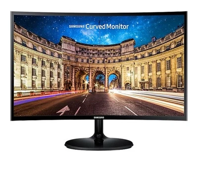 Samsung C24F392FHN 24" HD LED Curved Monitor - Black 60HZ Brand New In Box - Image 1 of 4