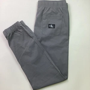 Calvin Klein Youth Boys Tech Jogger Elastic Waist, Gray, Size: L (14/16) - Picture 1 of 6