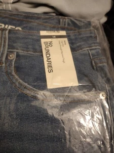 No Boundaries NOBO Junior Skinny High Rise Größe 14 - Bild 1 von 5