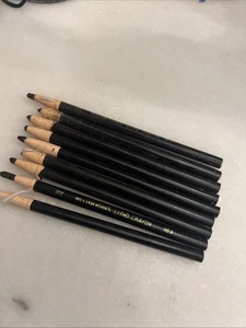 William Korn's Lithographic Crayons Pencil Litho-Crayon 9 Total Made In USA - Picture 1 of 2