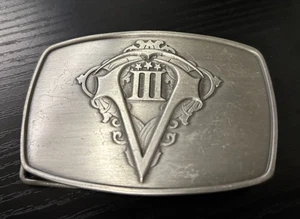 2012 Assassin's Creed 3 III Limited Edition Connor Belt Buckle Silver Tone - Picture 1 of 2