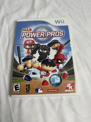 MLB Power Pros Nintendo Wii 2007 Authentic Game Disc Fun Baseball Arcade Sim - Image 1 of 4
