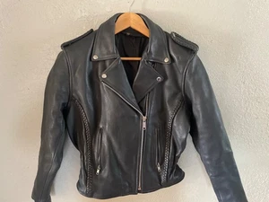 vintage True Element leather jacket women small - Picture 1 of 3