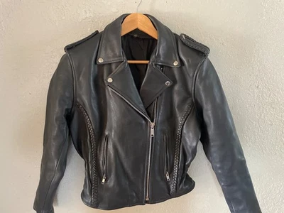 vintage True Element leather jacket women small - Image 1 of 3