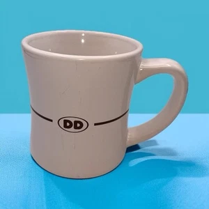 Dunkin Donuts Kaffeebecher Diner Style 2011 Keramiktasse DD Retro - Bild 1 von 10