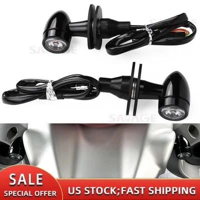 For DUCATI Scrambler 1100 Rear LED Turn Signal Lights Lamp W/ Spacers Adapter - Изображение 1 из 4