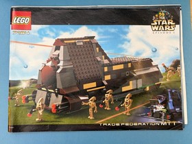 LEGO Star Wars #7184 - Trade Federation MTT - Manual ONLY - Read Description!