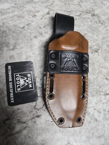 Kabar BK82 Campanion Ka-Bar Deluxe Bush Tools Leather/Kydex SHEATH ONLY - Picture 1 of 2