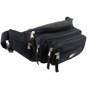 Mens Ladies Canvas Waist Bum Bag by RED X Fanny Pack Handy Travel Holiday Sec... - Picture 1 of 7