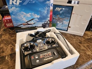 Real Flight RF 7.5 R/C Flight Simulator Tactic Tx-R Radio Edition - Picture 1 of 10