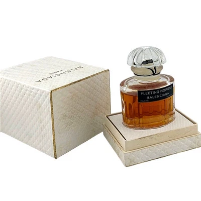 Raro Perfume Balenciaga Fleeting Moment 1 OZ Sellado 1949 en Caja Original De Colección Foto 1 de 4