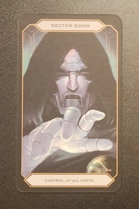 Doctor Doom Marvel Orakelkarte "Kontrolle... um jeden Preis" JUMBO SIZE KARTE  - Bild 1 von 2